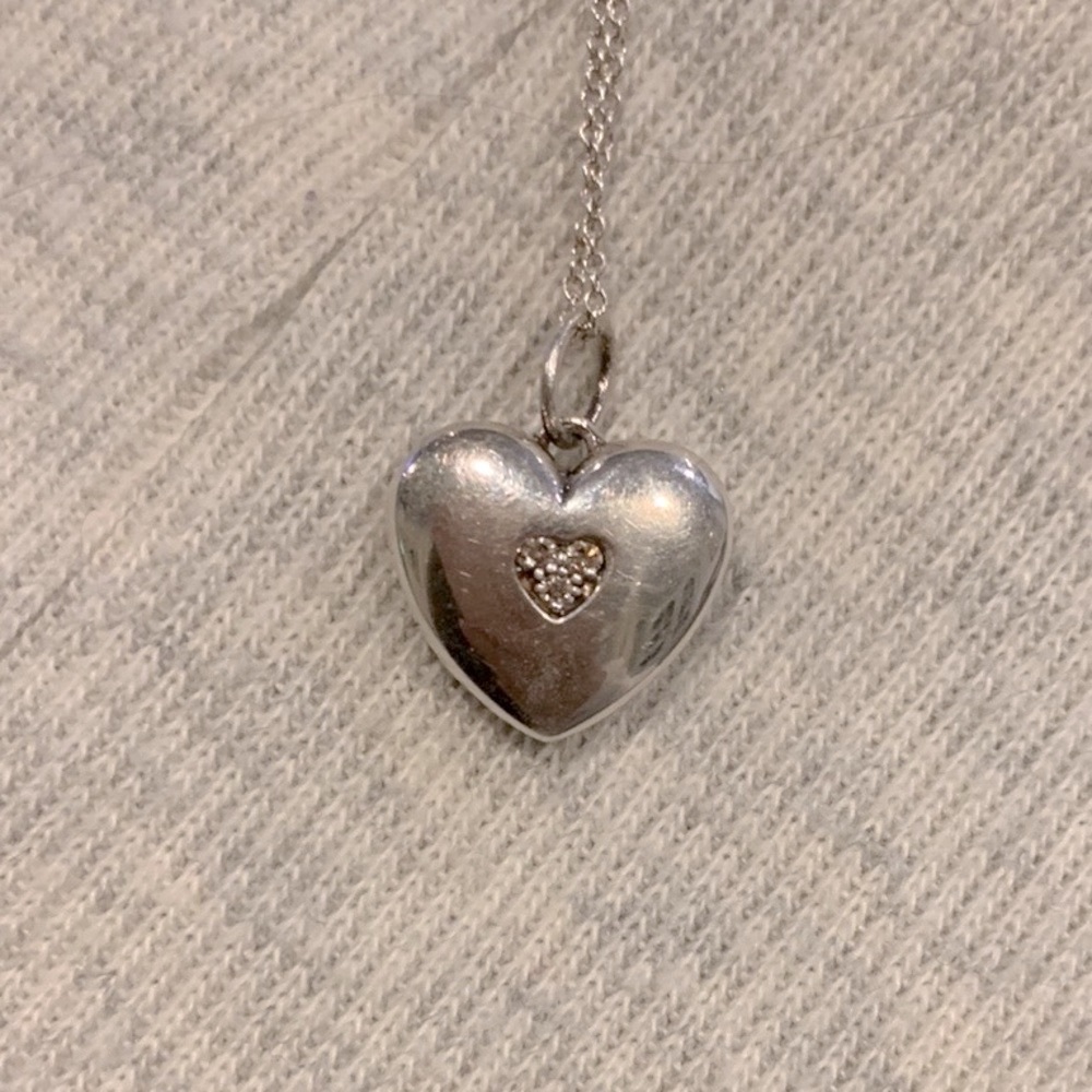 Tiffany & Co Diamond Heart Locket